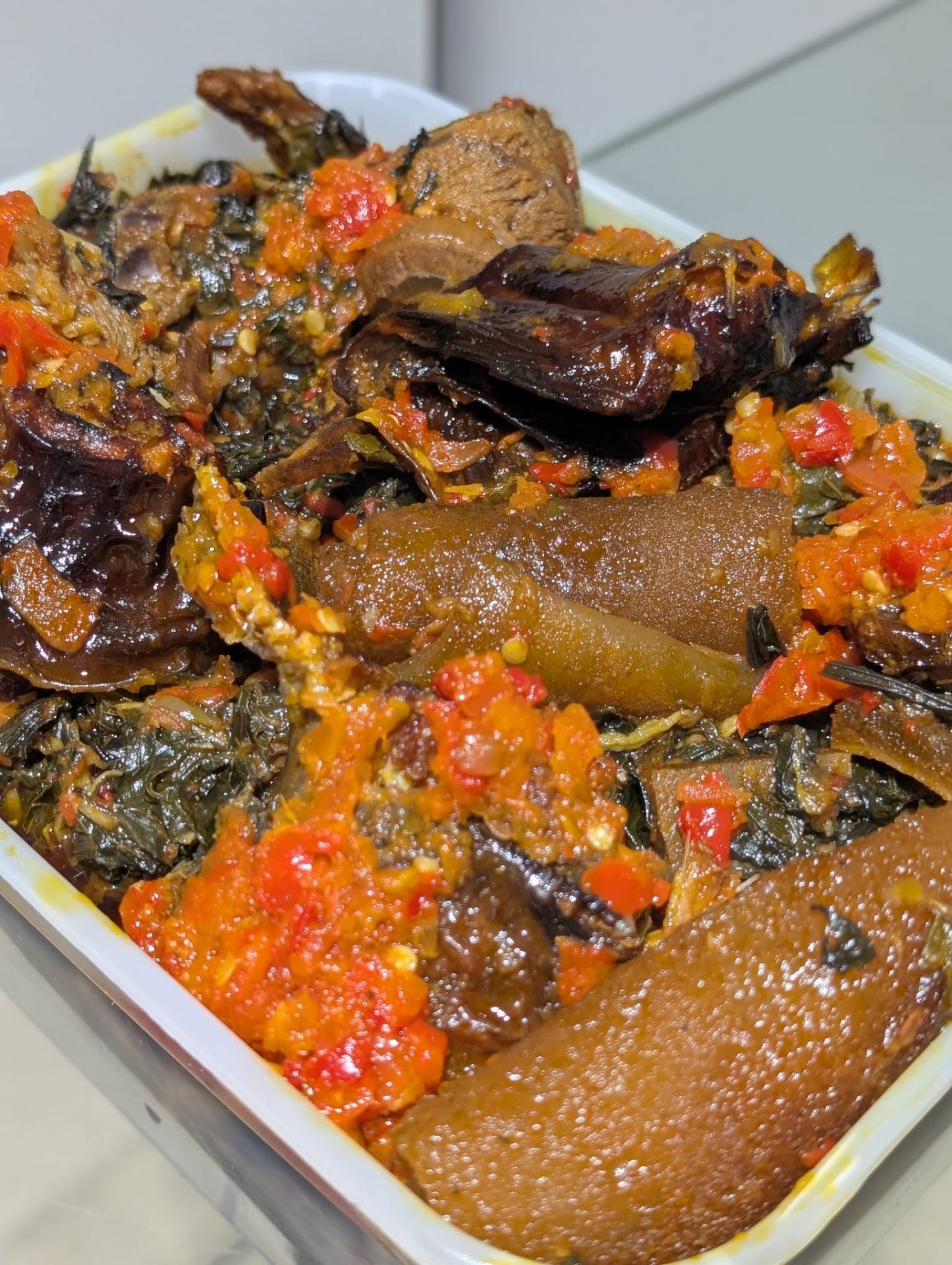 Efo Riro Pro Max (goat, eja kika, assorted)