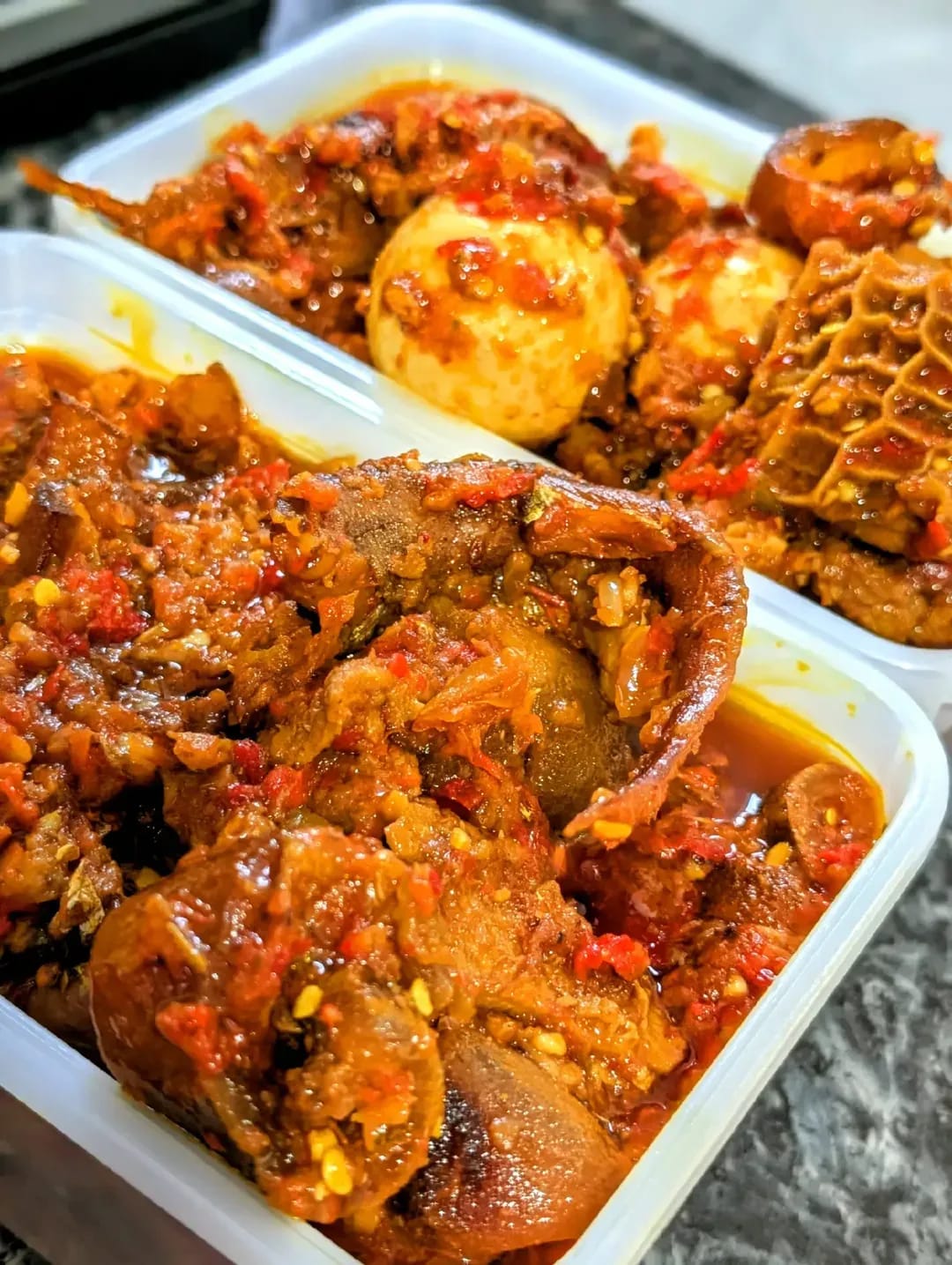 Red Ofada Sauce