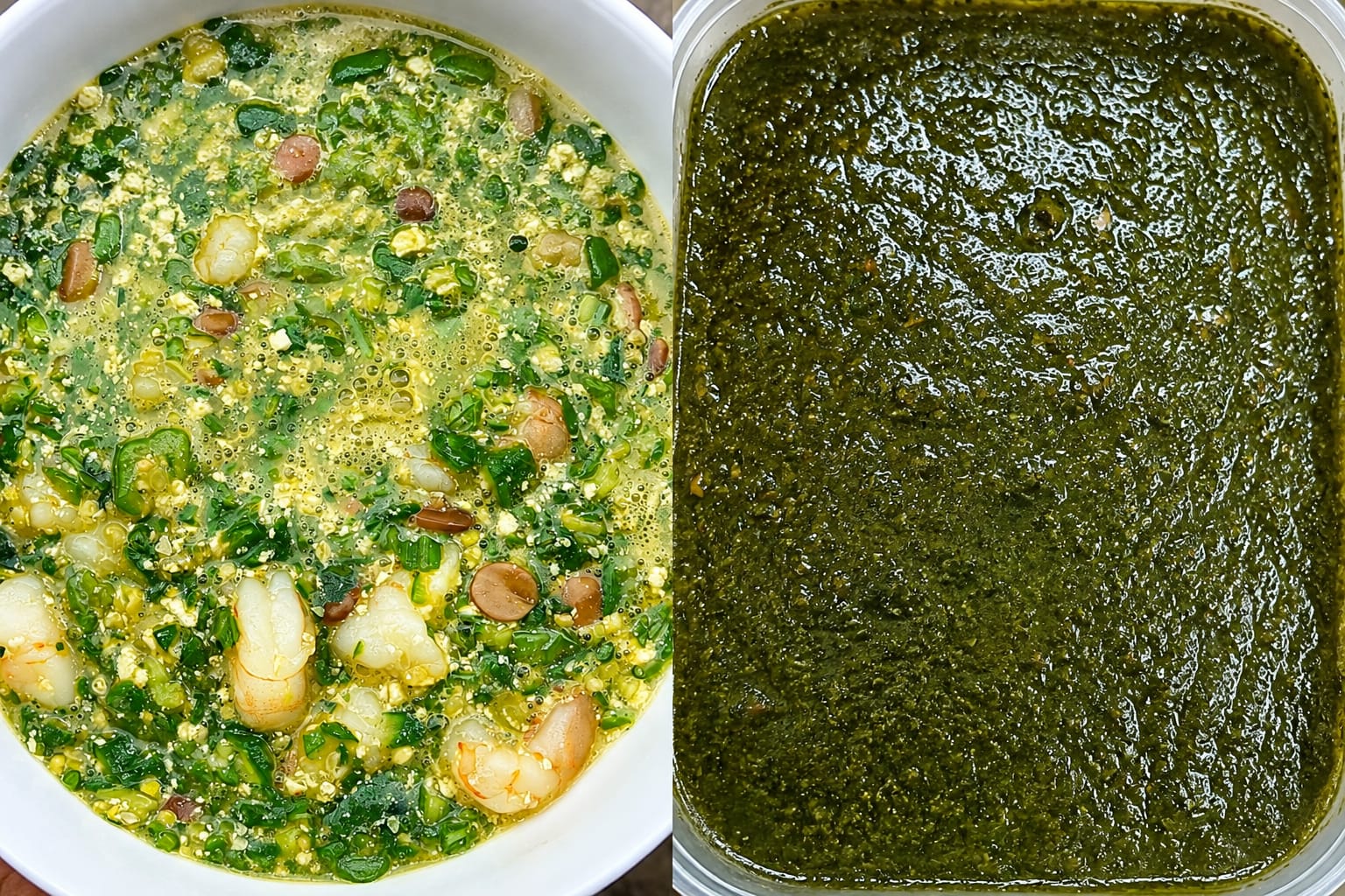 Plain Okra / Ewedu